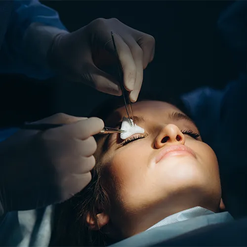 Cirurgia de remoção de tumores palpebrais na Vision One