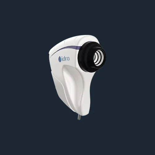 Imagem de um exame oftalmológico (exame ocular) de Idra – exame completo para investigação de alterações da lágrima, realizado nos hospitais de olhos da Rede Vision One.