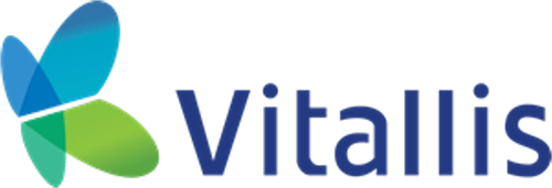Logotipo colorido da Vitallis