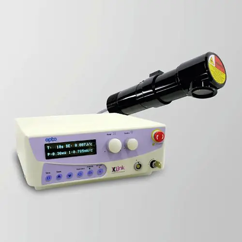 Opto XLink sistema para crosslinking corneano com tecnologia avançada para tratamento oftalmológico