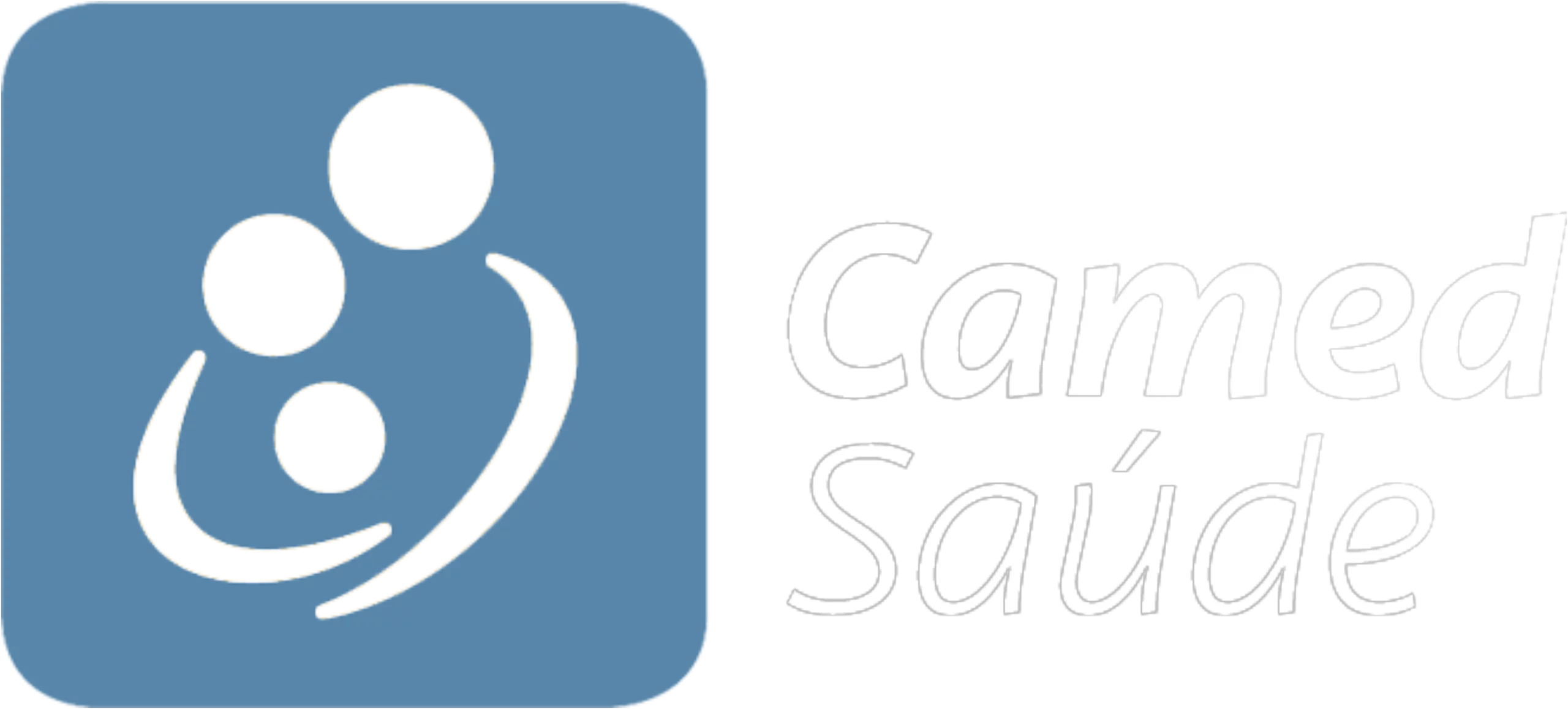 Logotipo da Camed Saúde, convênios e planos de saúde aceitos nos hospitais de olhos da rede Vision One.