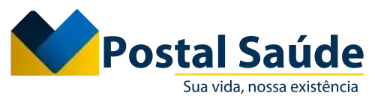 Logotipo da Postal Saúde, convênios e planos de saúde aceitos nos hospitais de olhos da rede Vision One.