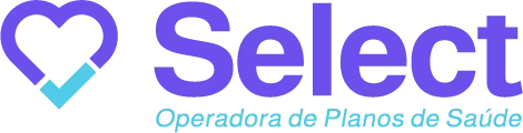 Logotipo da Select, convênios e planos de saúde aceitos nos hospitais de olhos da rede Vision One.