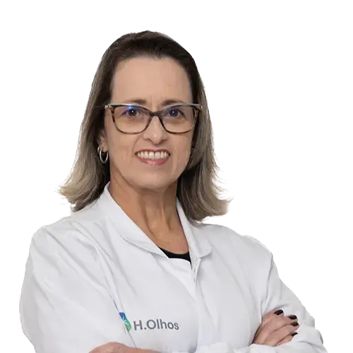 Dra. Lilian Grespan olhando para frente